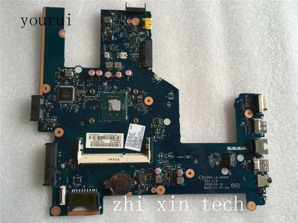 yourui For HP 15-R 15T-R 15-S  691739-001 691739-501 Laptop motherboard ZS050 LA-A994P  with SR1YJ N2840 CPU Test perfect work