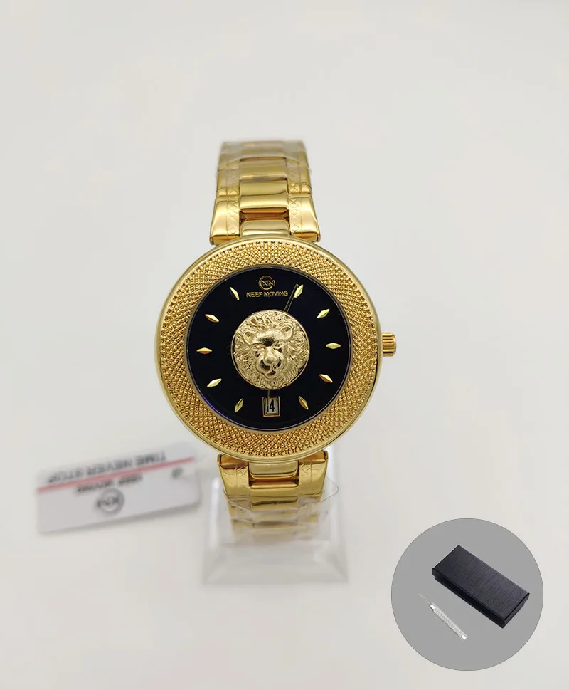 W Gold black Топ Роскошные модные брендовые элегантные женские часы Кварцевые водонепроницаемые наручные часы с календарем женские часы relogio feminino подарок - Цвет: W Gold black