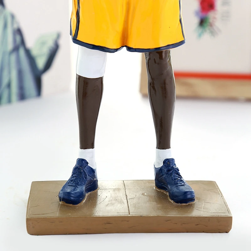 

Handmade Sport Player Figures Basketball Star Toy Figures Figurines Collectible Model Home Decorations Toys Small Gift Doll