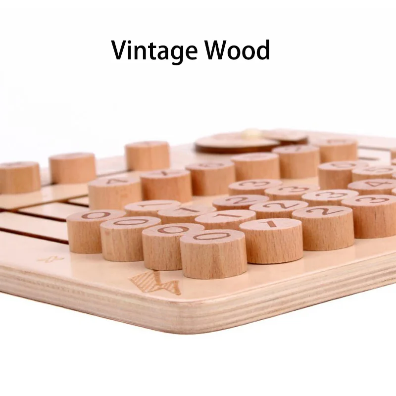 Деревянные Учебные пособия для учеников с добавлением и вычитанием детские