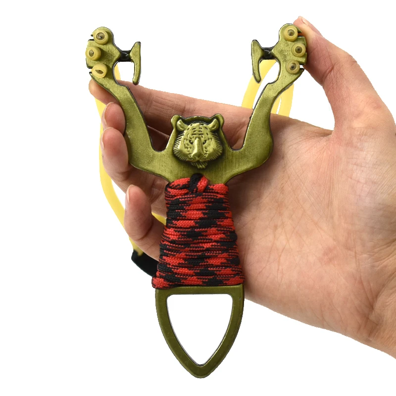 

Новая мощная металлическая Рогатка, портативная профессиональная Рогатка для улицы, точная Рогатка для соревнований на открытом воздухе, к...