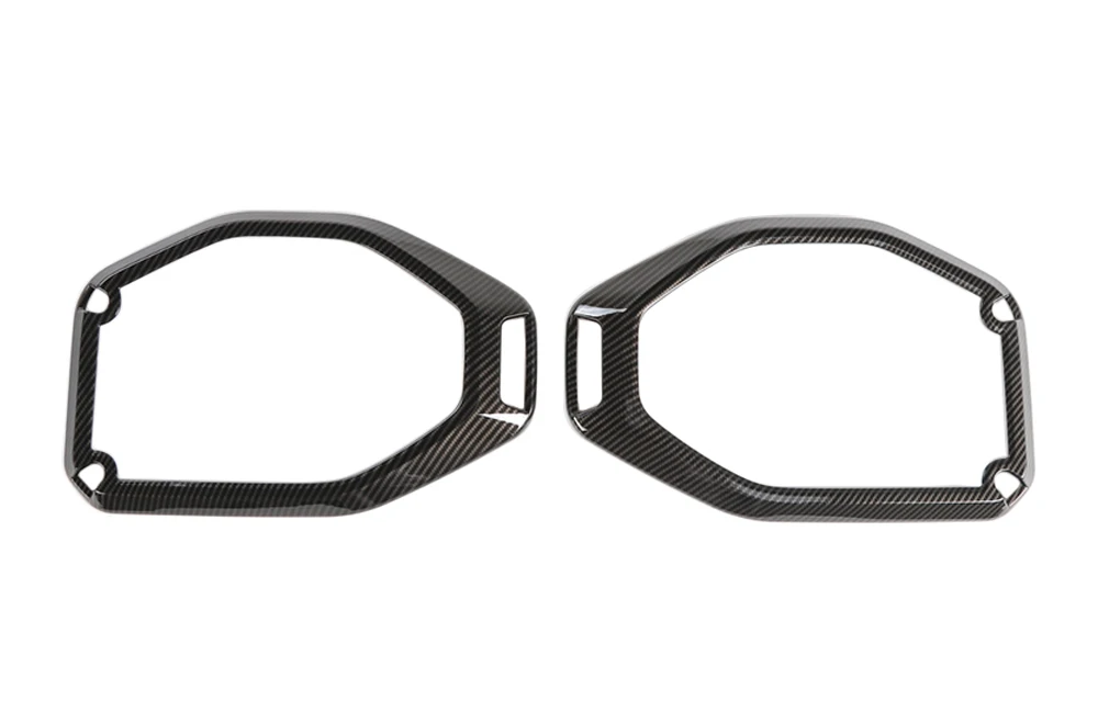 

for Jeep Wrangler JL 2018 Car Interior Roof Speaker Ring Decoration Cover Decals Red/Carbon Fiber/Sliver ABS Plastic Accessories