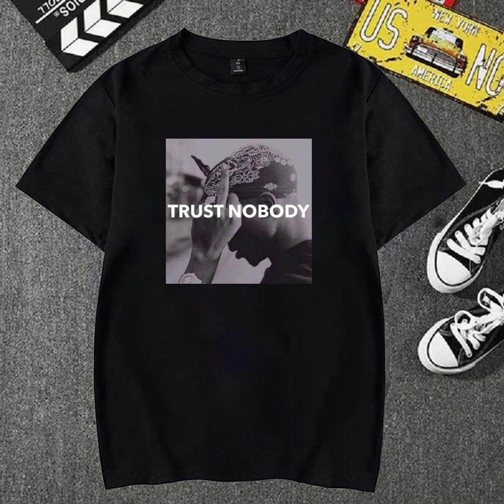 

Rap Star Tupac Print T-shirt Men/Women's Fashion Casual T-shirt