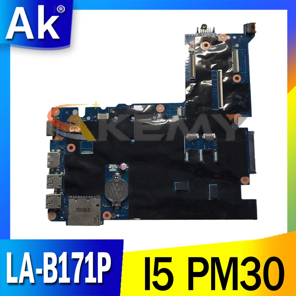 

Akemy для HP ProBook 430 G2 la-b171p материнская плата для ноутбука I5 PM30 LA-B171P тест ОК Быстрая доставка