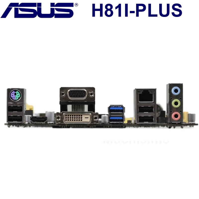 LGA 1150 Asus H81I-PLUS Материнская плата Intel H81 DDR3 16GB Core i7/i5/i3 PCI-E 2 0 оригинальный настольного