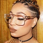 Солнцезащитные очки Мужские, в стиле ретро, с градиентными линзами