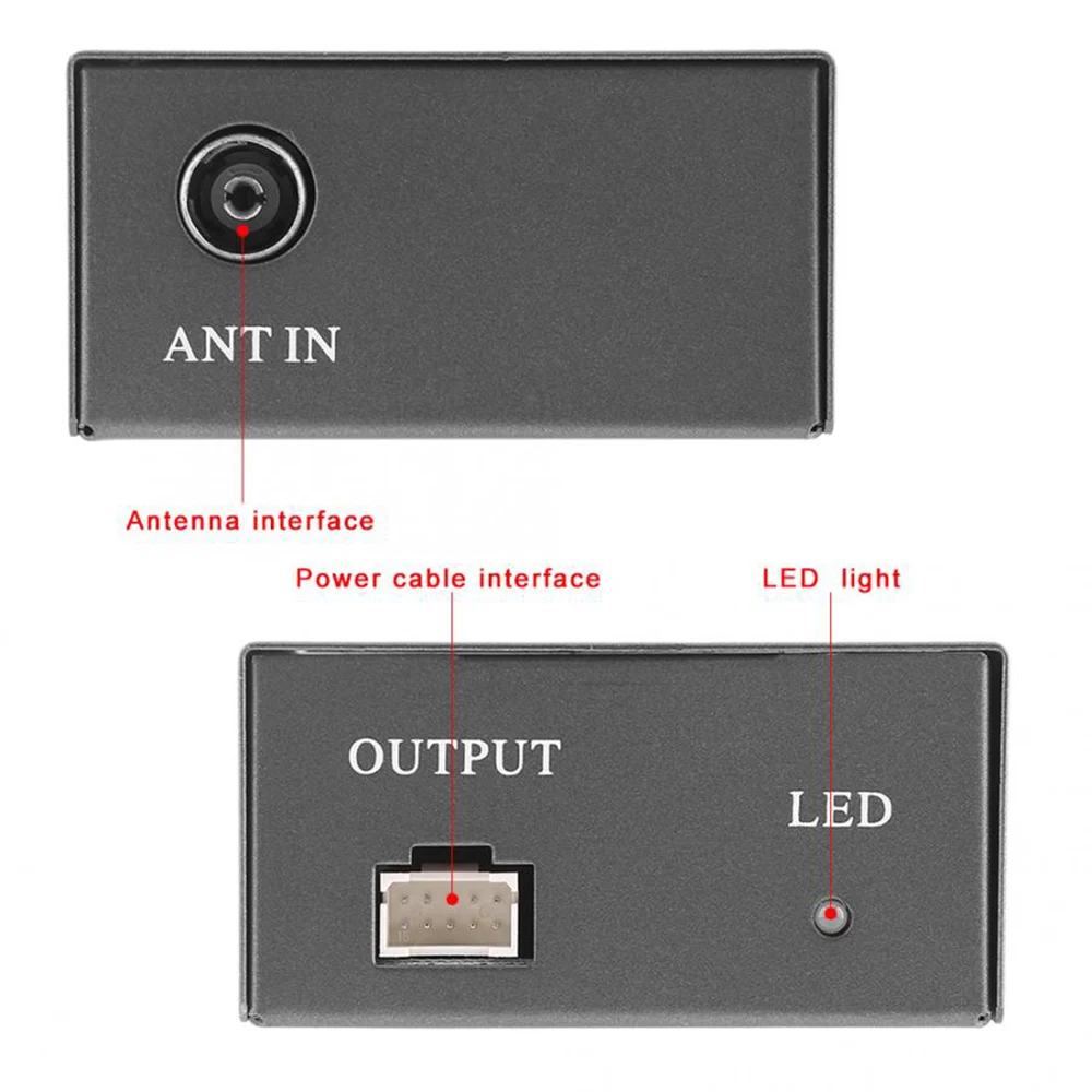 Автомобильный мобильный DVD ТВ приемник аналоговый тюнер сильный сигнал