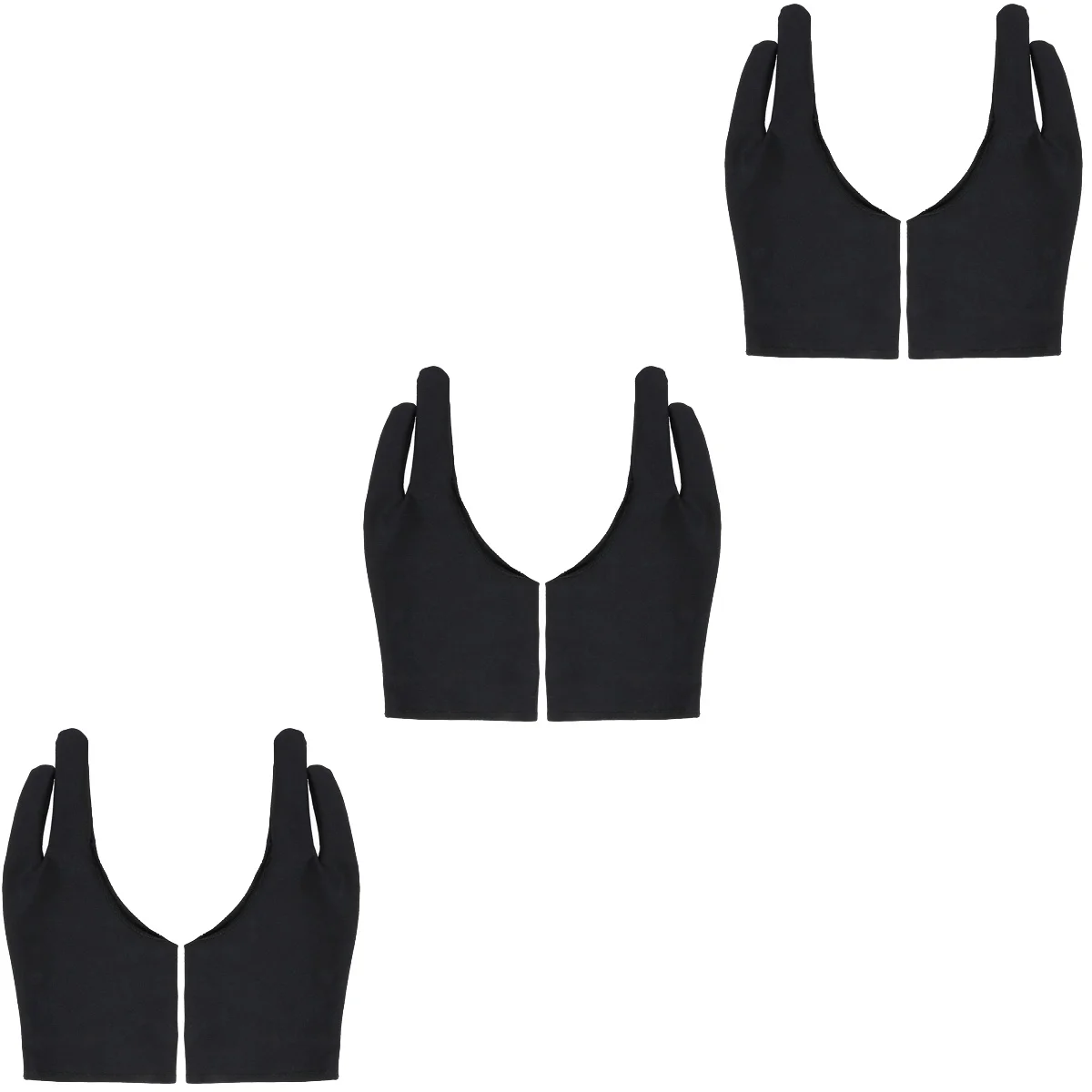 

6 шт., перчатки для рисования на два пальца, перчатки для рисования художников, перчатки для рисования скетчей (размер)