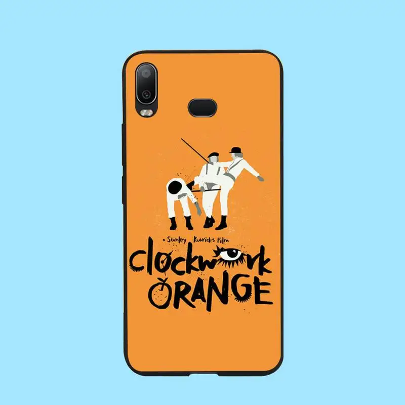 PENGHUWAN Заводной оранжевый чехол для телефона Samsung A10 A20 A30 A40 A50 A70 A71 A51 A6 A8 2018|Бамперы| |