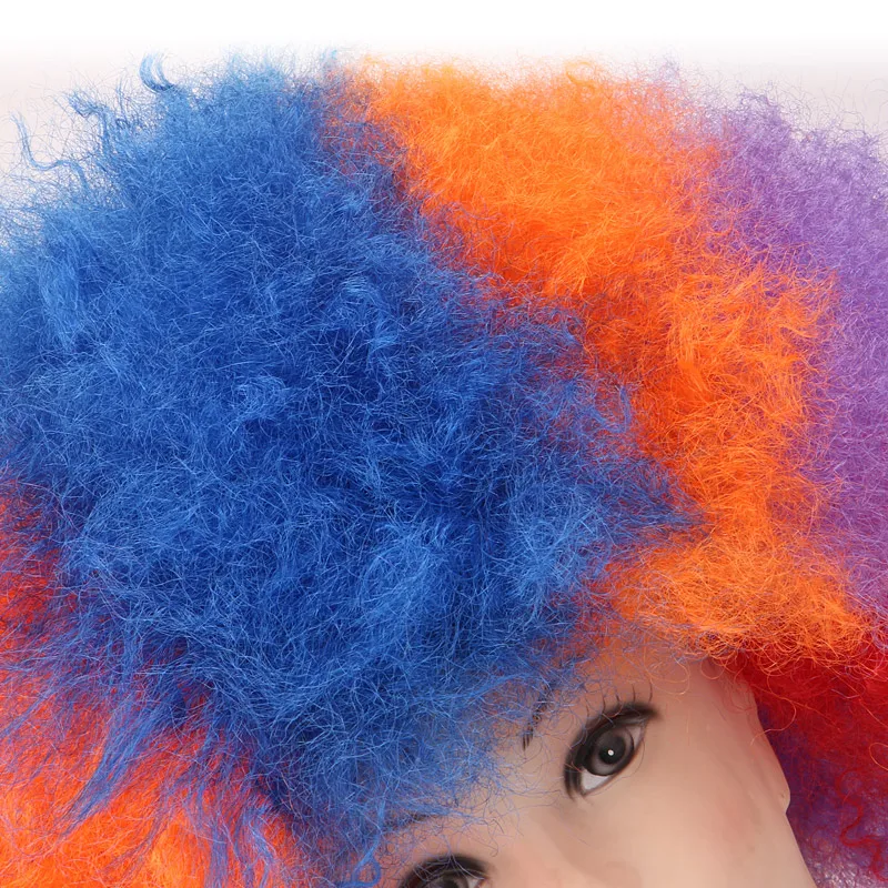 Косплэй вечерние разноцветные парики способный преодолевать Броды для взрослых