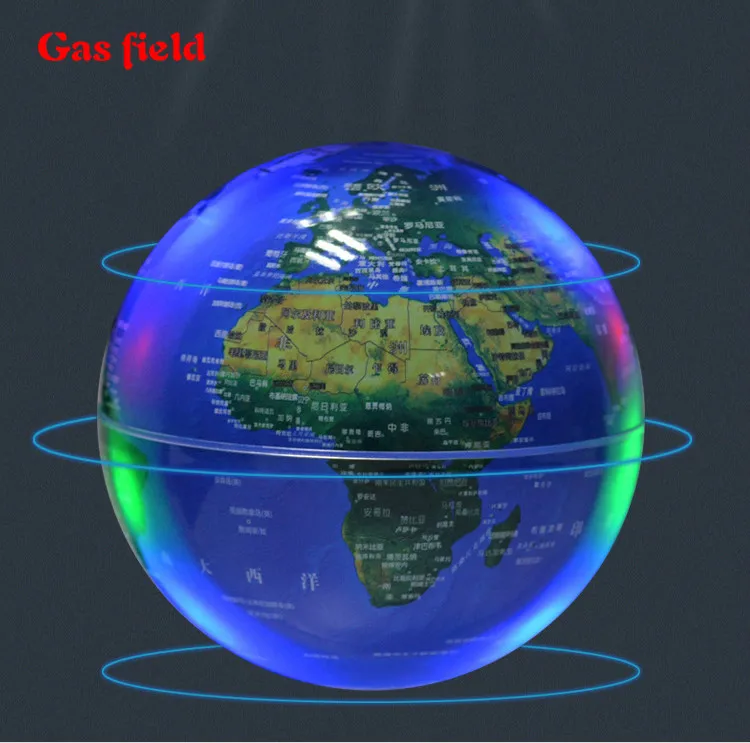 Магнитная подвеска круглая 4 дюймовая вращающаяся светодиодная лампа подарок