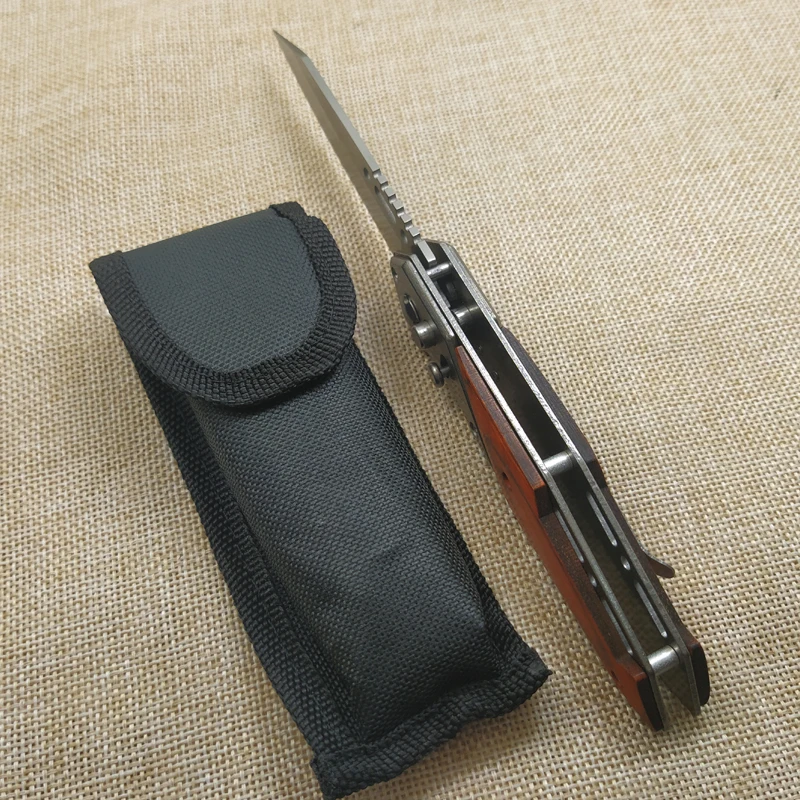 Тактический складной нож тактический в форме военного ножа из дамасской стали 7 4