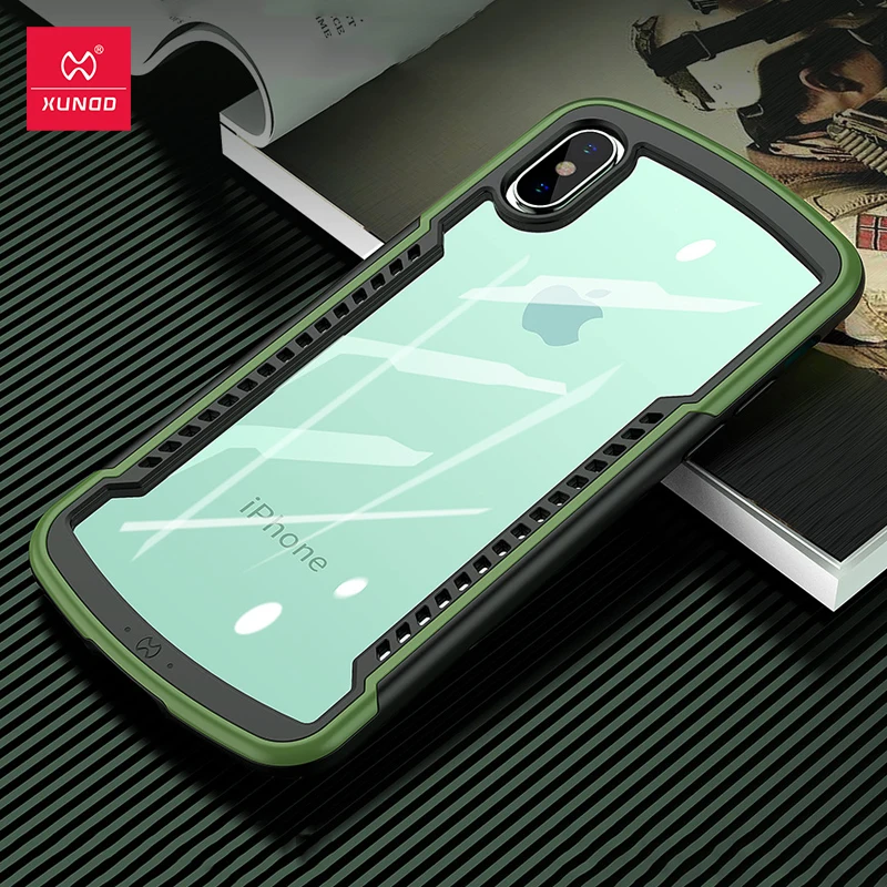 Чехол для телефона Xundd iPhone 11 Pro X XS MAX XR противоударный чехол прозрачные подушки