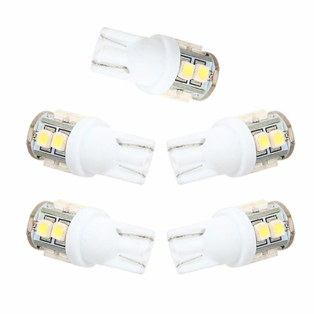 POSSBAY 5 штук 10SMD 1210 194 168 192 w5w индекс яркости автомобильная светодиодная лампа