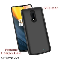 hstnbveo 6500mah battery charger cases for oneplus 7 battery case charging power case power bank case for oneplus 7 pro