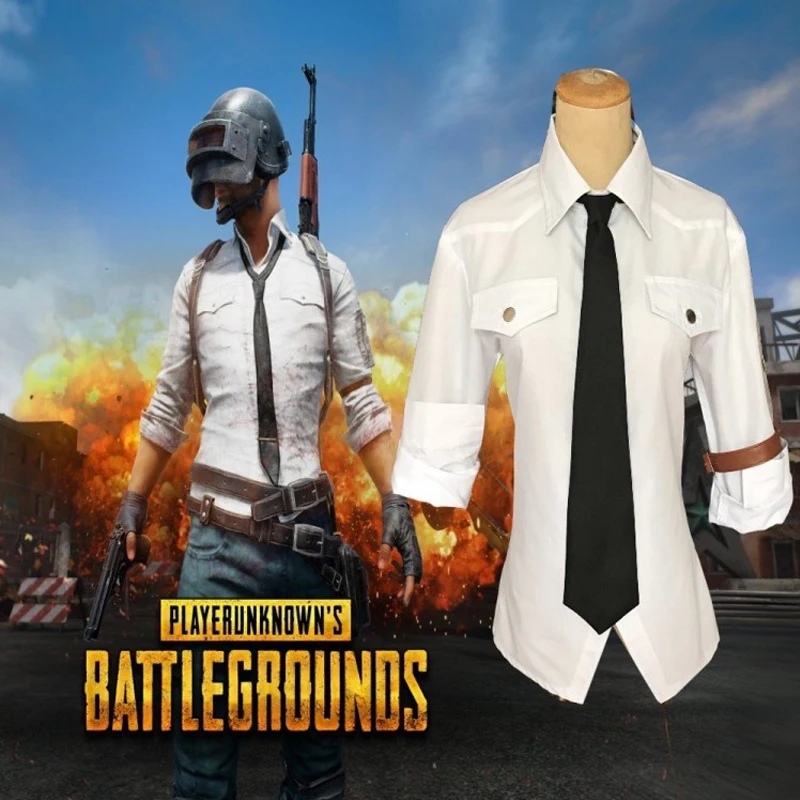 Игры PUBG рубашка карнавальный костюм большой Побег есть футболка с изображением