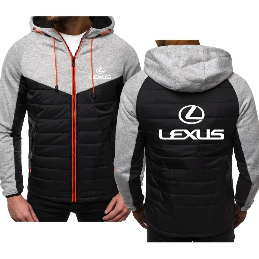 Men Hoodies Lexus Car Logo Print Spring Autumn Casual Long Sleeve Mens zipper Jacket Sweatshirts Man Hoody Clothing | Мужская одежда