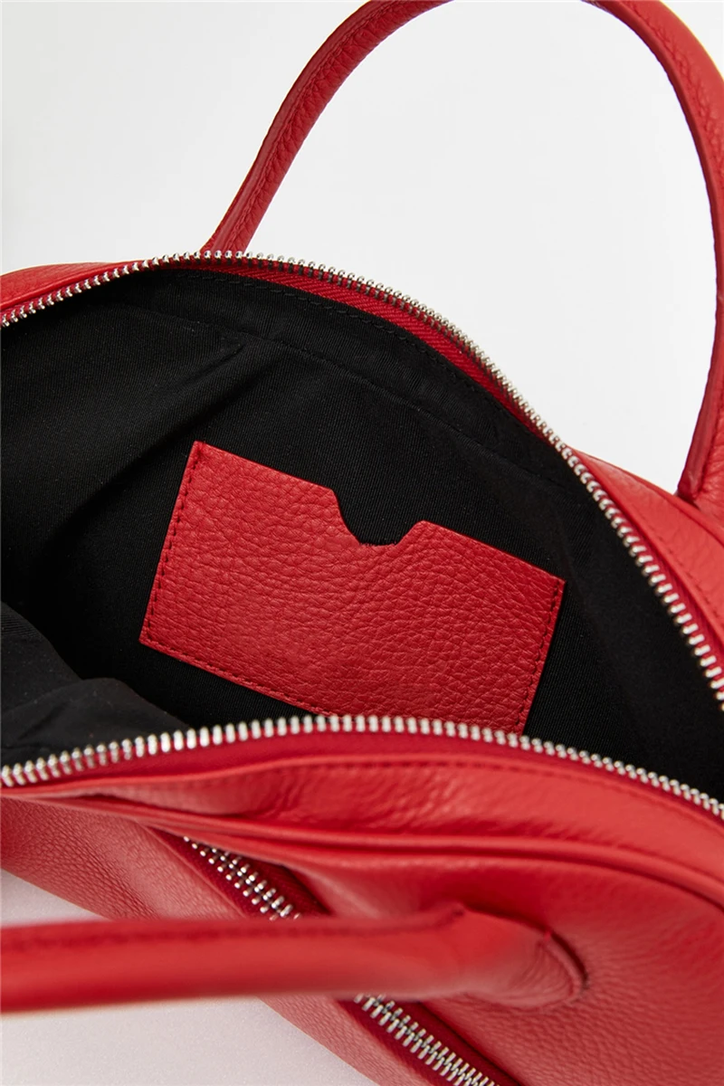 

[EAM] Women New Vintage Handbag Small PU Leather Flap Personality All-match Crossbody Shoulder Bag Fashion Tide 2021 18A1951