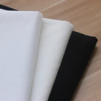150cm x 50cm breathable thin white black plain cloth lining cotton manual diy cloth cotton pillow lining cloth 158gm