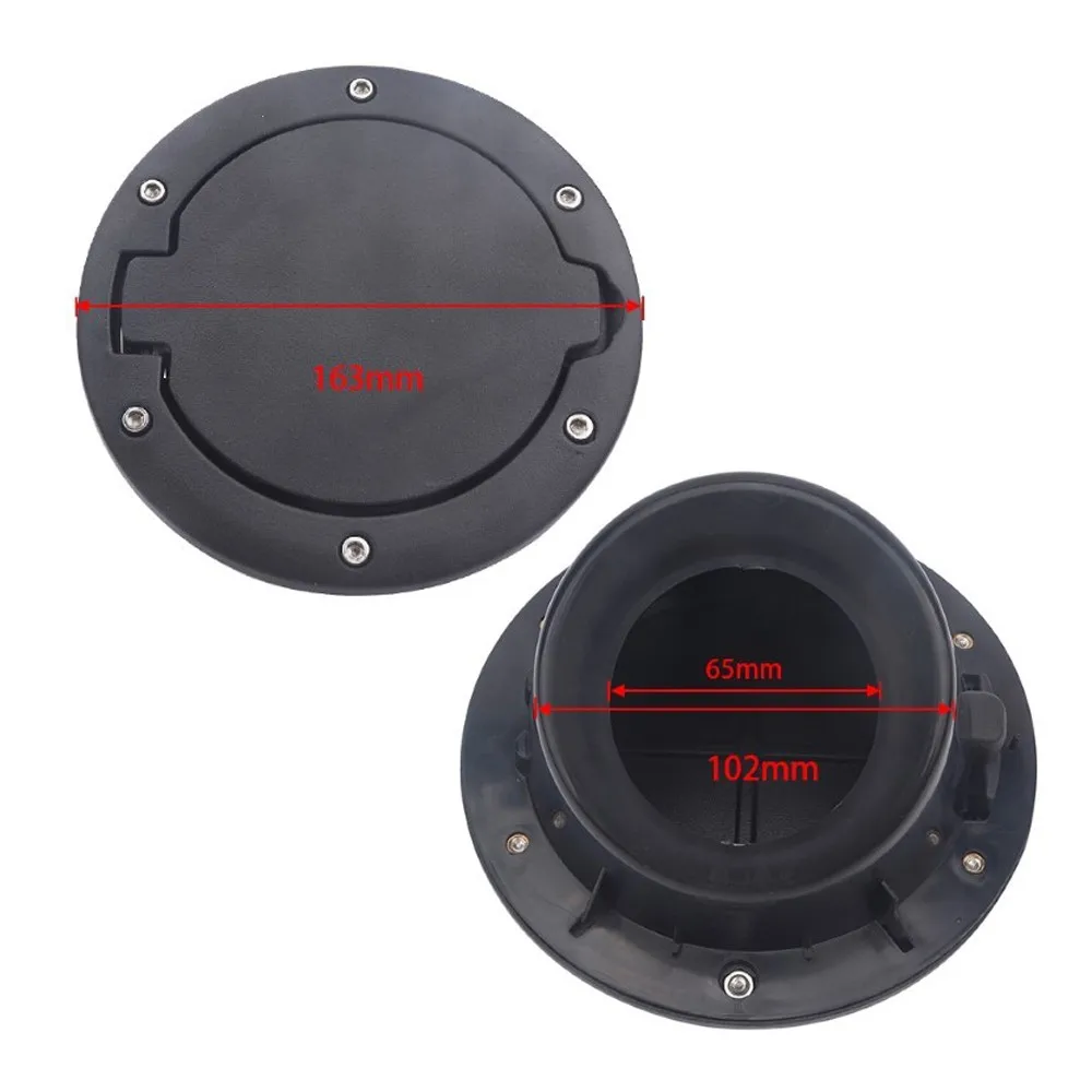 

Tank Cap Car Gasoline Cage Petrol Box Cover Accessories Car Styling For Jeep Wrangler JK Rubicon Sahara 2007-2017