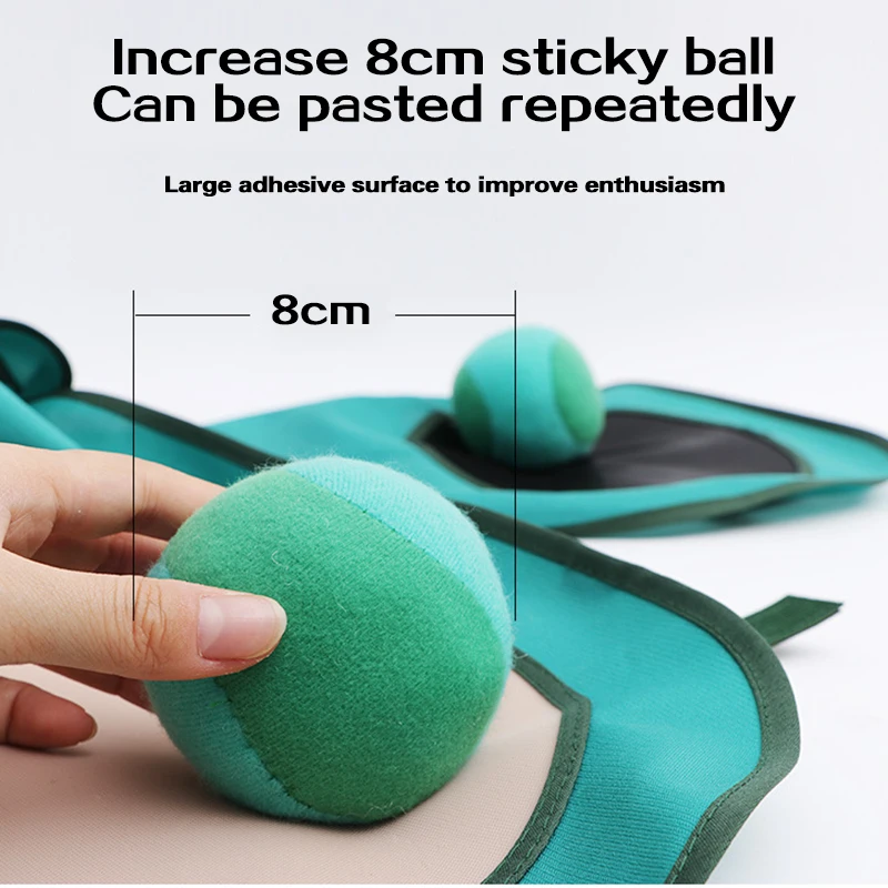 

Children's Sticky Jersey Vest Kindergarten Sticky Ball Sensory Training Throwing Sticky Clothes Parent-Child Outdoor Toy THIN889