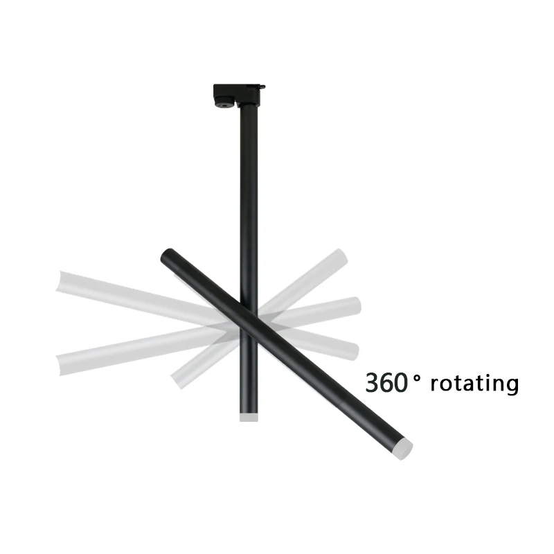 Pаспродажа Современный минималистичный светодиодный подвесной светильник COB, алюминиевые лампы для бара, кафе, ресторана, освещение для трека