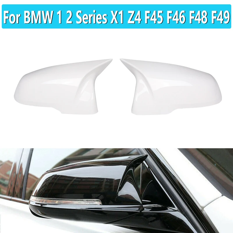 1 пара для BMW 2 серии X1 Z4 F45 F46 F48 F49 2016 2019 Ярко белый ABS боковой фонарь Замена Ox
