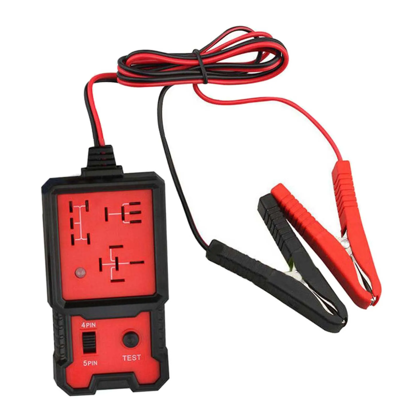 

Metal 12V Car Electronic Automotive Relay Battery Diagnostic Tester Detector