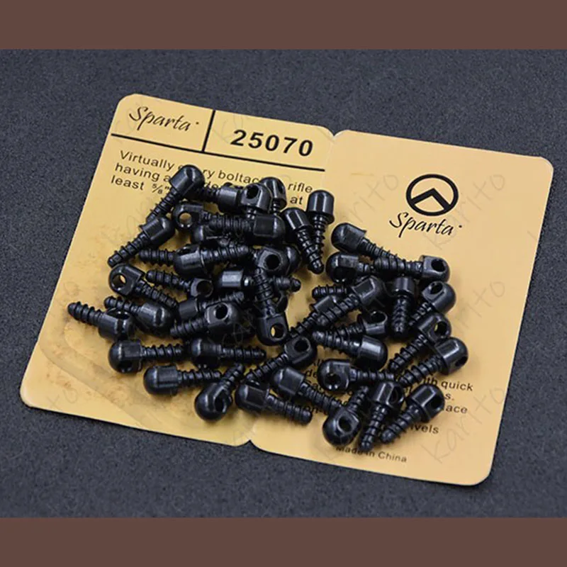 Винты для винтовки ружья строп QD вертлюги стальные деревянные винты 48 шт. 1/2 дюйма