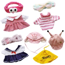 Vêtements de poupée, bandeau lunettes, accessoires pour 30cm, tenue de poupée en peluche de canard, chapeau, bandeau de cheveux pour jouet en peluche de 20-30cm, 1 pièce