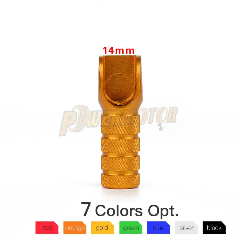 CNC мотоцикла рычаг для коробки передач наконечник задний стоп сигнал езды на