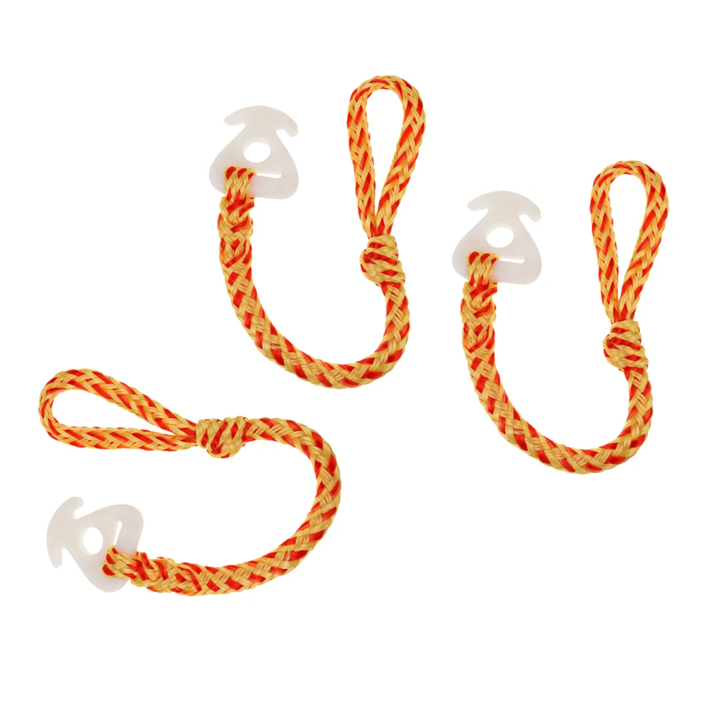 3 Pieces Towable Tube Rope Connector Tow Boat Harness Connection Yellow Red |