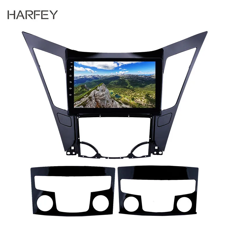 Harfey 9 &quotHD мультимедийный плеер Android 8 1 Автомобильный GPS радио для 2011 2015 Hyundai Sonata с