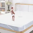 Новинка, наматрасник с четырьмя углами из махровой ткани, водонепроницаемое покрывало для кровати, водонепроницаемый и потостойкий чехол на матрас