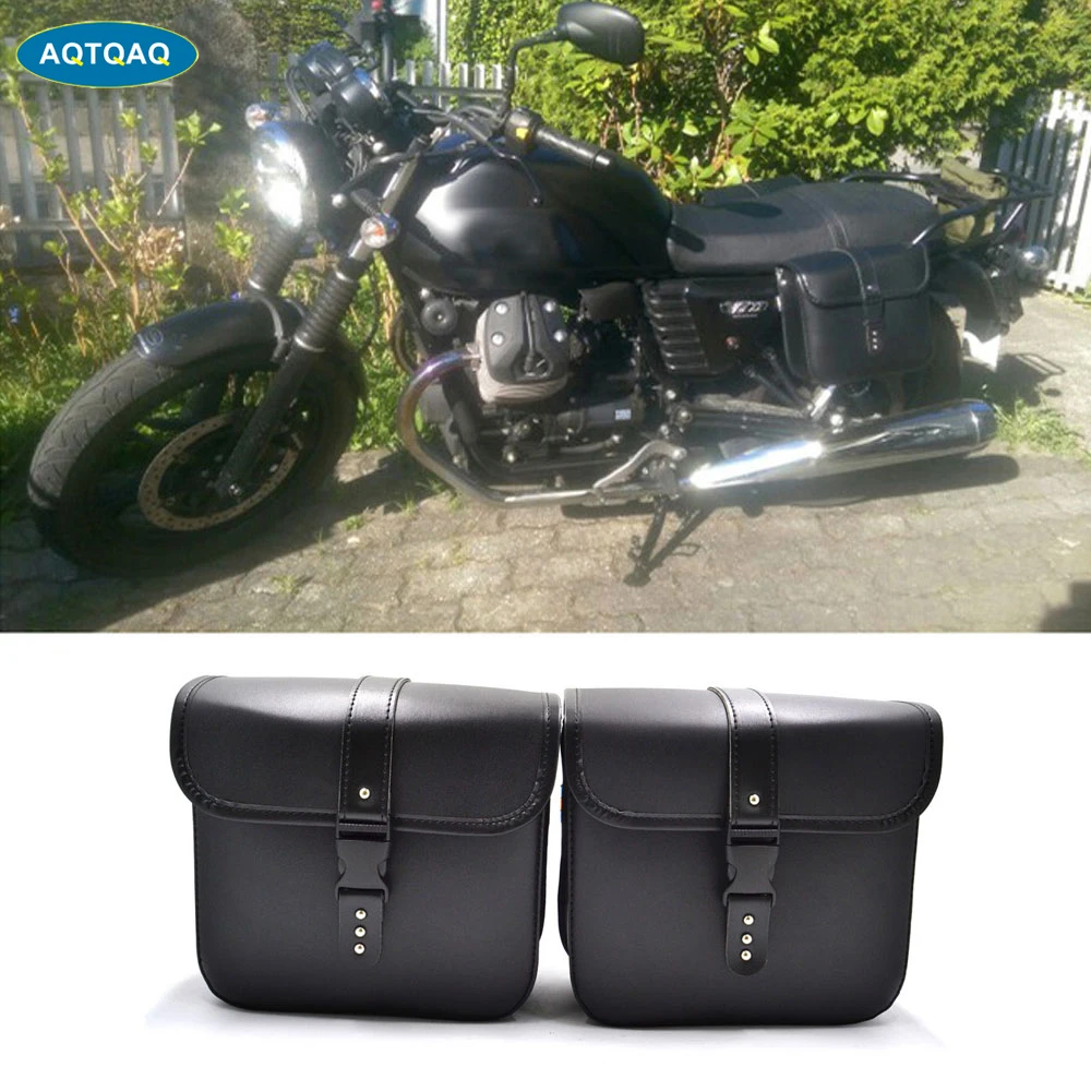 1 пара мотоциклетных седельных сумок из искусственной кожи чехол для багажа