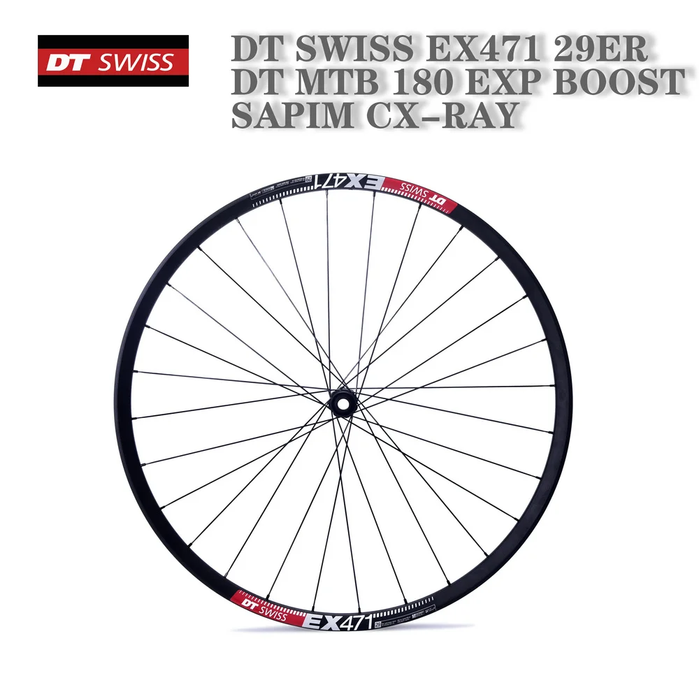 

DT Swiss-juego de neumticos para bicicleta de montaa, llanta am de 29 pulgadas/28 agujeros, tambor de flores exp / boost dt471