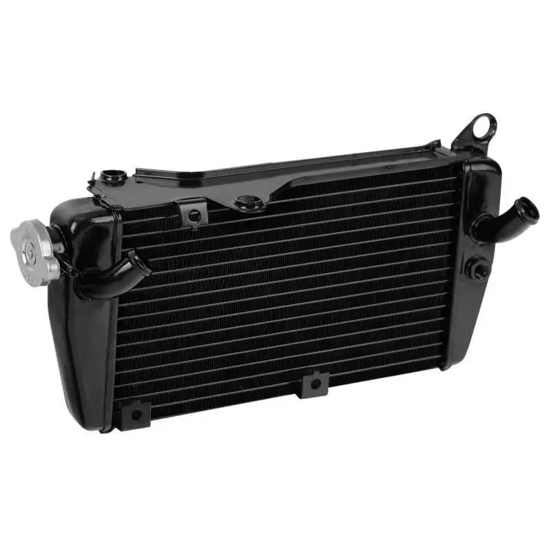 Черный радиатор двигателя в сборе для Kawasaki KL650 87-07 KLR650 91-07 | Автомобили и мотоциклы