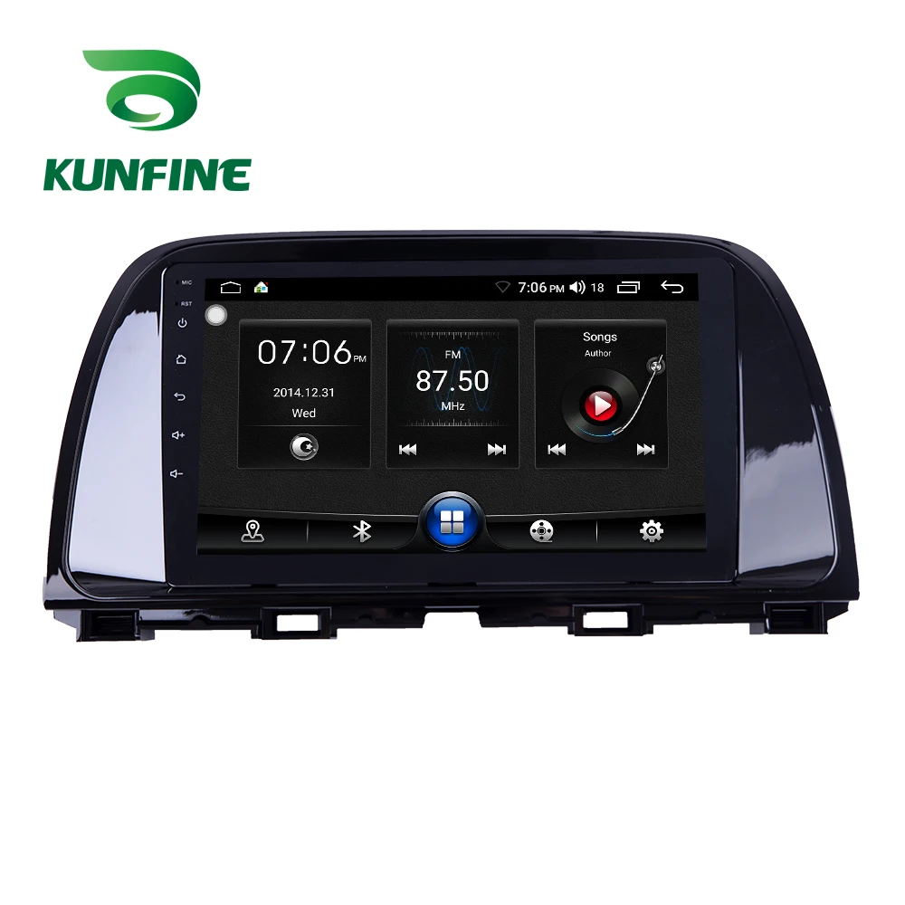 Octa Core 1024*600 Android 10 0 автомобильный DVD GPS навигатор плеер Deckless стерео для Mazda CX5 2012 2019