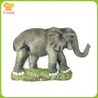 elephant shape silicone cake fondant mold soap mould creative animal shapes