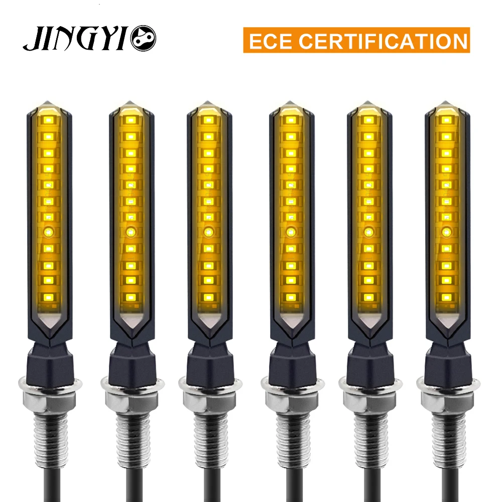 Сигналы поворота для мотоцикла Янтарный светильник светодиодный фонарь s