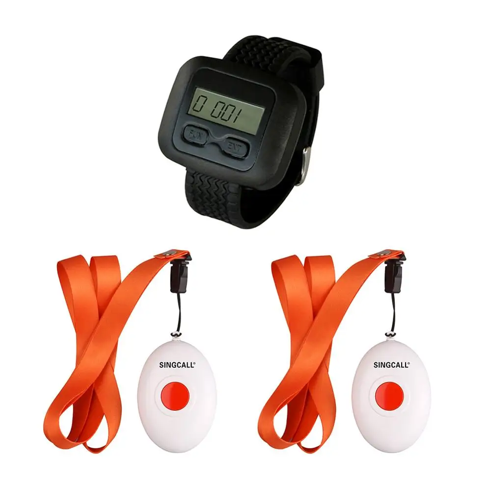 Беспроводная система вызова медсестры SINGCALL для пожилых людей с ограниченными