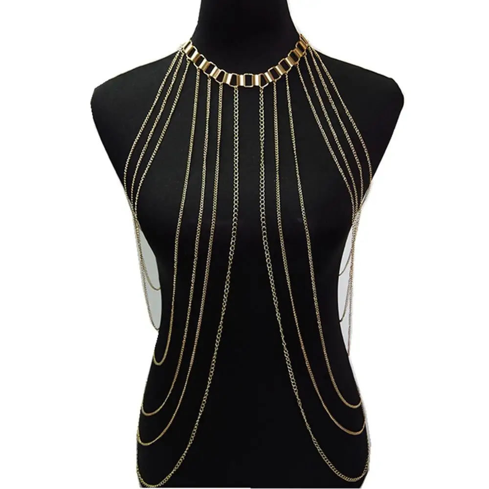 Женское многослойное ожерелье-чокер с кисточками | Украшения и аксессуары