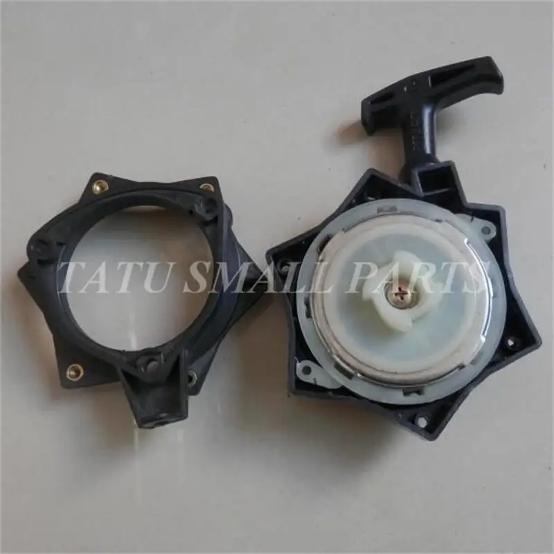 

TU26 RECOIL STARTER HEXAGON EASY START FOR MITSUBISHI TL26 TL23 25.6CC 2 CYCELE 767 SPRAYER PULL FOOT MOUNTING & COVER ASSEMBLY