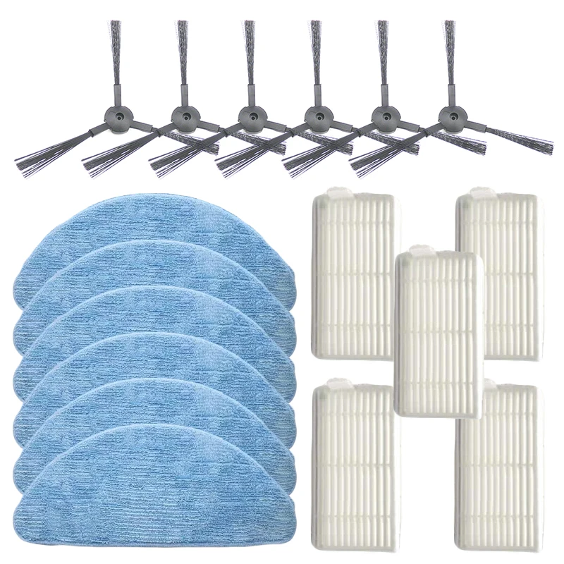 

For Iboto Aqua X310 Filters Robot Side Brushes Vacuum Cleaner Dust remover