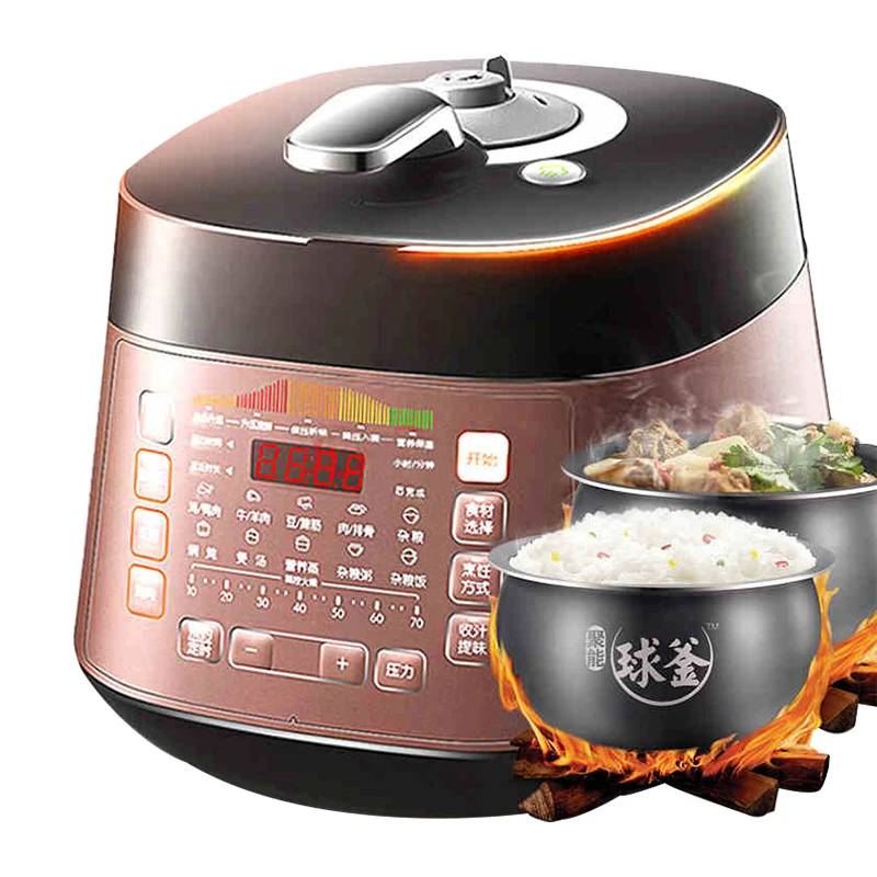 

Electric Pressure Cooker Household 5L Multifunctional Electric Pressure Cooker Ball Kettle High Pressure Doubl CYSB50FCW20QT-100