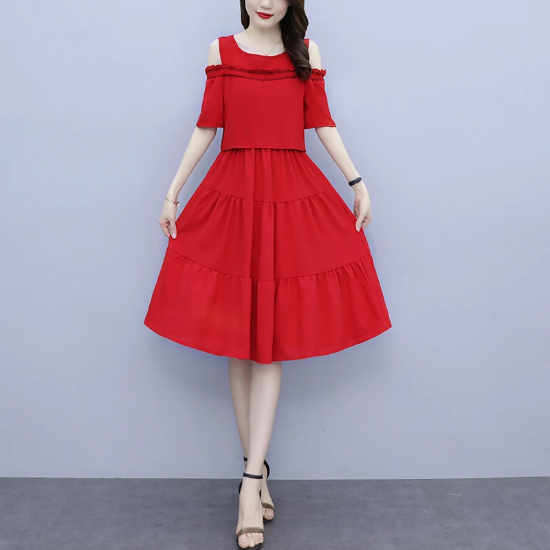 

Women Dresses Summer 2021Vintage Vetement Femme Vestidos De Mujer Casual Midi Verano Sukienki Clothes For Robe Party Ete Dress