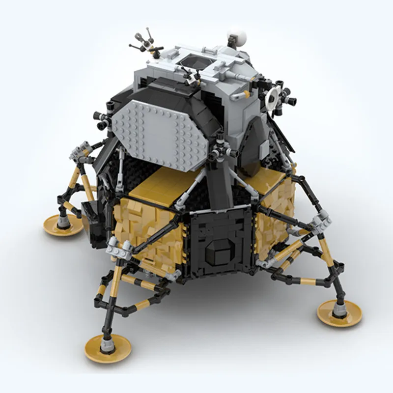 Новые Строительные блоки подходит MOC 26457 НАСА Apollo 11 модель космического аппарата