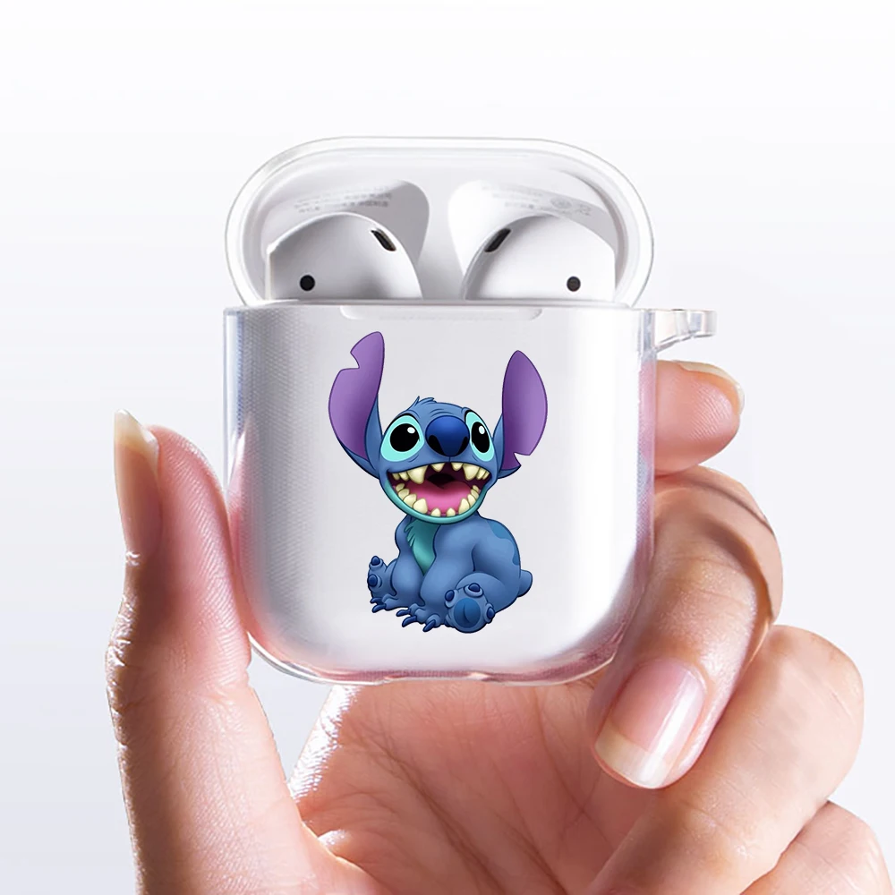 Прозрачный чехол для беспроводных наушников Apple Airpods 1 2 | Электроника