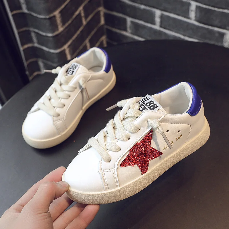 

Girls Casual Shoes Spring and Autumn New Star Sneakers Small Dirty Shoes Boys Breathable Children Sports Shoes Girl Sneakers