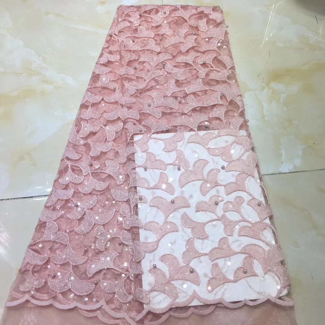 

2020 High Quality African Lace Fabric Green Milk Silk Swiss Voile Lace French Tulle Lace Fabric For Nigerian Wedding KH9020A